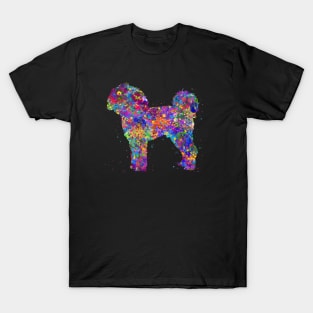 cavapoo dog watercolor T-Shirt